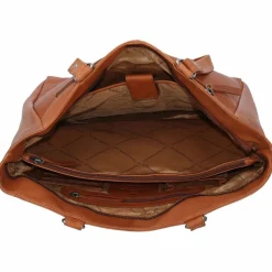 The Chesterfield Brand Wax Pull Up Schultertasche Leder 36 cm Laptopfach