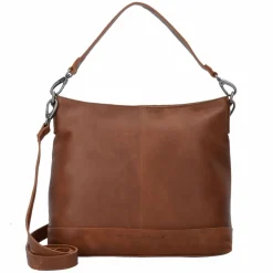 The Chesterfield Brand Wax Pull Up Schultertasche Leder 32 cm