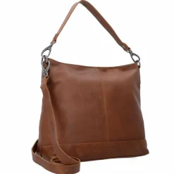 The Chesterfield Brand Wax Pull Up Schultertasche Leder 32 cm