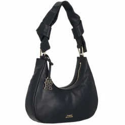 Tommy Hilfiger Pushlock Schultertasche Leder 28 cm