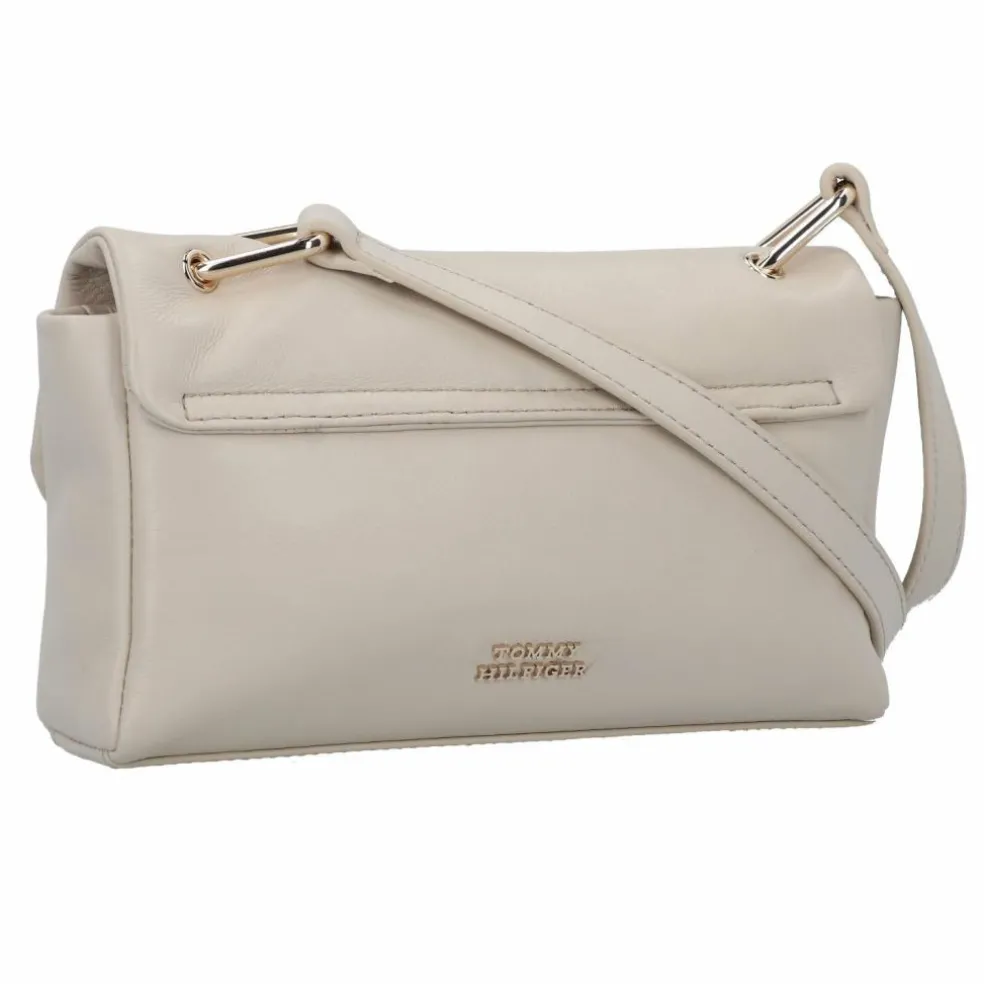 Tommy Hilfiger Pushlock Umhängetasche Leder 22 cm