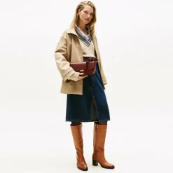 Tommy Hilfiger TH Iconic Schultertasche Leder 25 cm