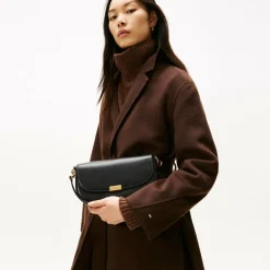 Tommy Hilfiger TH Iconic Schultertasche Leder 25 cm