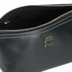 Tommy Hilfiger TH Monoplay Leather Umhängetasche Leder 18 cm