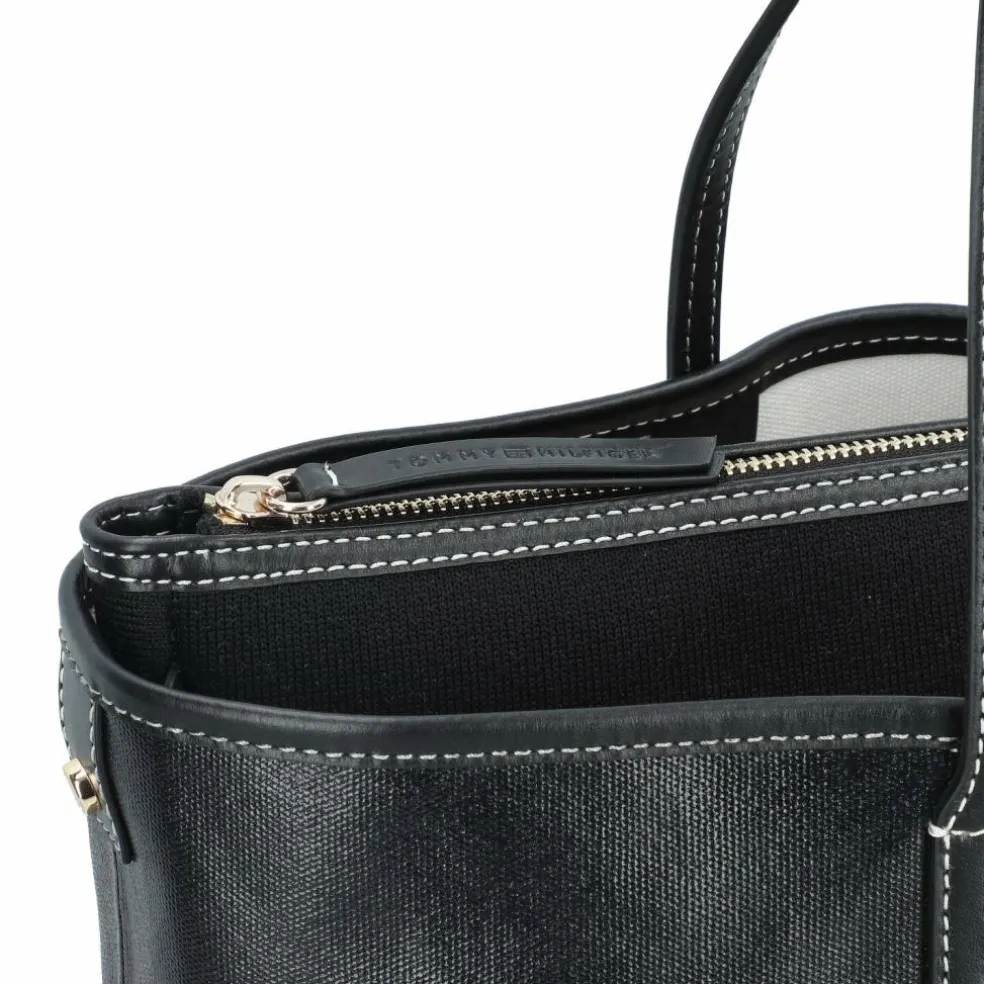 Tommy Hilfiger TH Monoplay Leather Shopper Tasche 35 cm