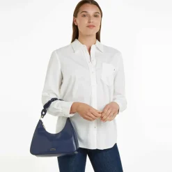 Tommy Hilfiger TH Soft Schultertasche Leder 38 cm