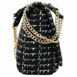 Valentino Tweed Schultertasche 26 cm