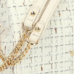 Valentino Tweed Schultertasche 26 cm